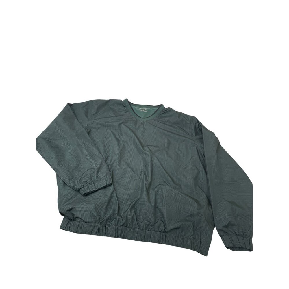 PGA Tour Mens Green Golf Pullover Jacket Windbreaker Size XL SKU 8531